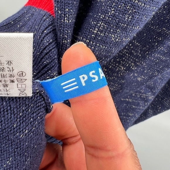 Palster Blue sweater dress with dog Divinus - Picture 6 of 7